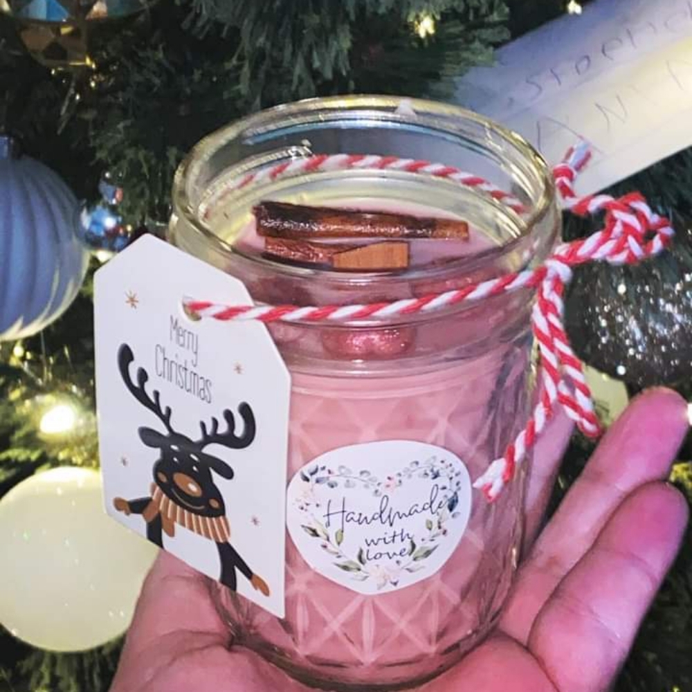 Soy candles, handmade